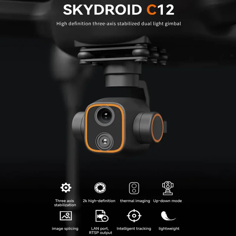 Skydroid C12 2K HD Thermal Ima - Thermal Imager Drone Gimbal recension och pris